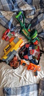 Nerf geweren, Enfants & Bébés, Jouets | Extérieur | Jeu d'action, Comme neuf, Enlèvement ou Envoi