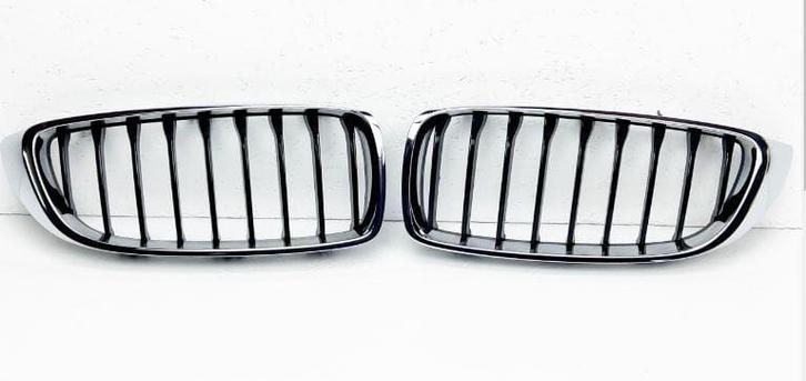 Grille chroom zwart BMW 4 serie F32 F33 F36 + LCi 9551137294, Auto-onderdelen, Overige Auto-onderdelen, BMW, Nieuw, Ophalen of Verzenden