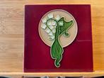 Art nouveau tegel 66, Antiek en Kunst, Ophalen of Verzenden