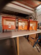 Coffre à pinson, cage de chant, avec abreuvoir, Enlèvement, Utilisé, Bois, Cage à oiseaux