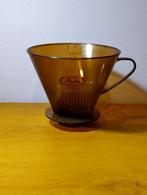 Melitta koffiefilterhouder bruin 1x4 vintage jaar 70-80, Ophalen