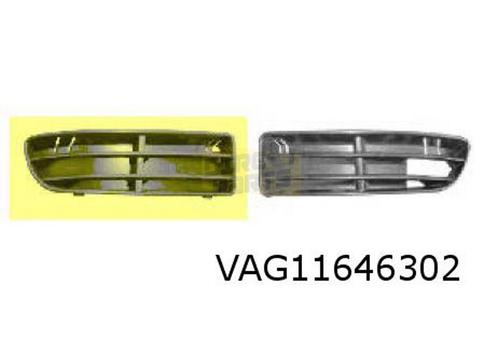 Volkswagen Bora (12/98-9/05) (1J2) Voorbumpergrille Rechts M, Auto-onderdelen, Carrosserie, Bumper, Volkswagen, Voor, Nieuw, Ophalen of Verzenden