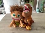Disney-Pixar Good Dinosaur pluche speelset (25-27 cm), Ophalen of Verzenden, Zo goed als nieuw, Overige typen