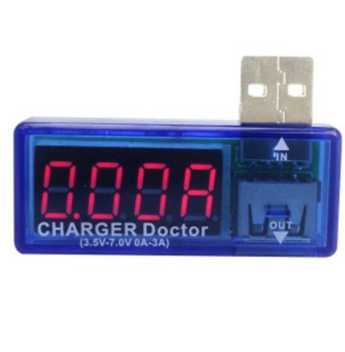 Voltmètre USB - Voltmètre - Courant voltampère numérique, Hobby & Loisirs créatifs, Composants électroniques, Neuf, Enlèvement ou Envoi