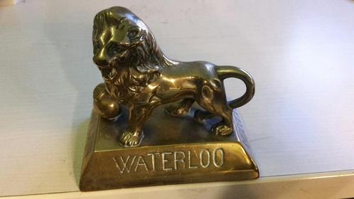 Geelkoperen "Leeuw van Waterloo" 30€, Antiek en Kunst, Antiek | Brons en Koper, Koper, Ophalen