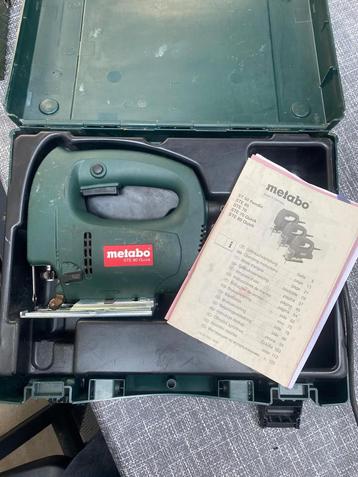 Scie sauteuse metabo, Enlèvement, Comme neuf, 600 à 1200 watts, Scie sauteuse