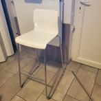 Barkruk Kunstof, Huis en Inrichting, Barkrukken, Ophalen, Zo goed als nieuw, 90 cm of meer, Metaal