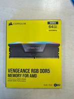 Vengeance RGB DDR5 2x32GB RAM, Computers en Software, RAM geheugen, Ophalen of Verzenden, Nieuw, DDR5