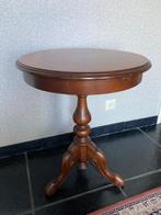 Ronde houten tafel, Huis en Inrichting, Minder dan 55 cm, Gebruikt, Klassiek, Rond