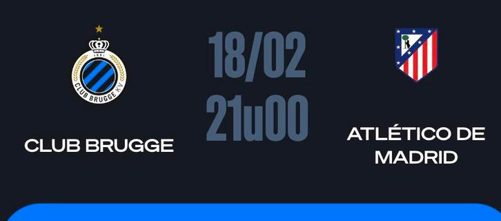 2 Tickets Club Brugge - Athletico Madrid, Tickets & Billets, Sport | Football, Deux personnes
