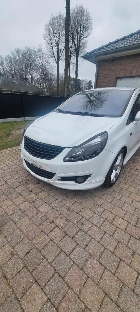 Spoilerset opel corsa d gsi, Auto-onderdelen, Carrosserie, Bumper, Opel, Links, Rechts, Gebruikt, Ophalen of Verzenden