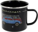 VW | Grande tasse à café en émail Volkswagen | Nouveau