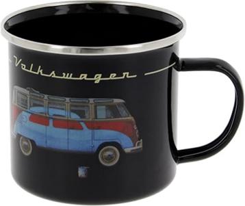 VW | Grande tasse à café en émail Volkswagen | Nouveau, Neuf, -, -, Autres types