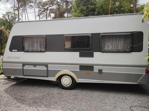 Hymercaravan sporting Jive, Caravans en Kamperen, Caravans, Particulier, Rondzit, Fietsenrek, Koelkast, Mover, Radio, Reservewiel