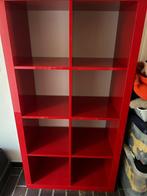 Ikea kallax kast - 8 vakken (rood), Ophalen, Zo goed als nieuw
