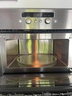 Whirpool inbouw combi-oven - 595 x 455 mm INOX, Gebruikt, Oven, Inbouw, Draaiplateau