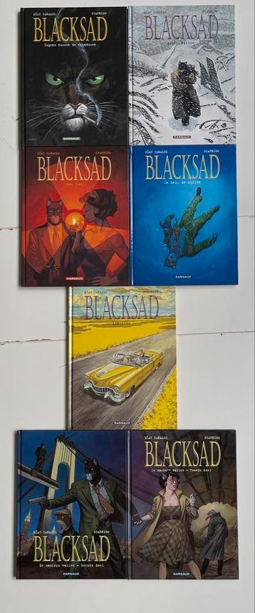 Blacksad compleet 1-7 Hardcover nieuwstaat 