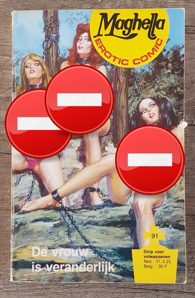 Maghella 91: De vrouw is veranderlijk, Boeken, Stripverhalen, Gelezen, Eén stripboek, Verzenden