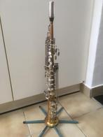 Sopraansax, Muziek en Instrumenten, Blaasinstrumenten | Saxofoons, Gebruikt, Met koffer, Sopraan, Ophalen
