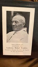 prior LM Wendelen 1880 Tongerlo 1958, Verzamelen, Verzenden, Bidprentje