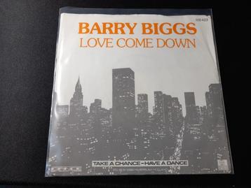 Barry Biggs — Love Come Down '7 Reggae = Menthe