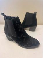 Lazamani suede leren enkellaarsjes maat 37, Zwart, Lage of Enkellaarzen, Lazamani, Ophalen of Verzenden