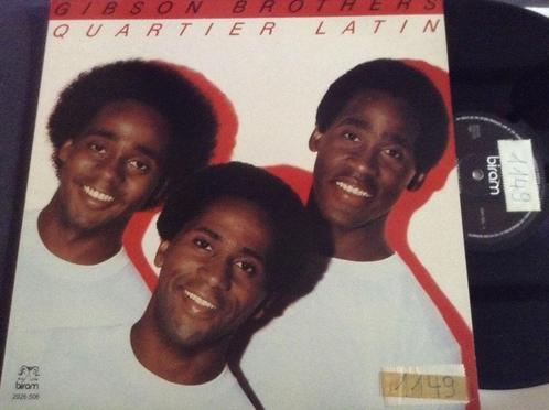 LP Gibson Brothers “Quartier latin”, Cd's en Dvd's, Vinyl | Dance en House, Gebruikt, Disco, 12 inch, Ophalen of Verzenden