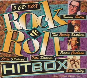 1107 - ROCK & ROLL - HITBOX - 3CD/BOX - NIEUW beschikbaar voor biedingen