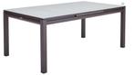 uittrekbare tuintafel 180/240x100cm 6-8 personen mokka/bruin, Ophalen, 200 cm of meer, 50 tot 100 cm, Zo goed als nieuw