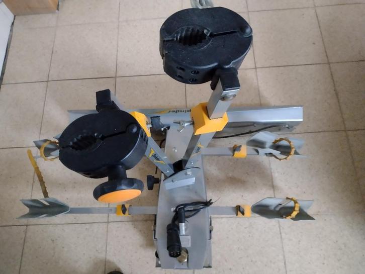 Fietsdrager Spindel : 2 fietsen., Auto diversen, Fietsendragers, Zo goed als nieuw, Trekhaakdrager, 2 fietsen, Brede banden, Ophalen