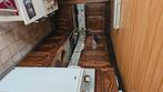 Te koop eiken keuken met gasvuur en dampkap, Huis en Inrichting, Keuken | Complete keukens, Ophalen, Gebruikt, Overige materialen