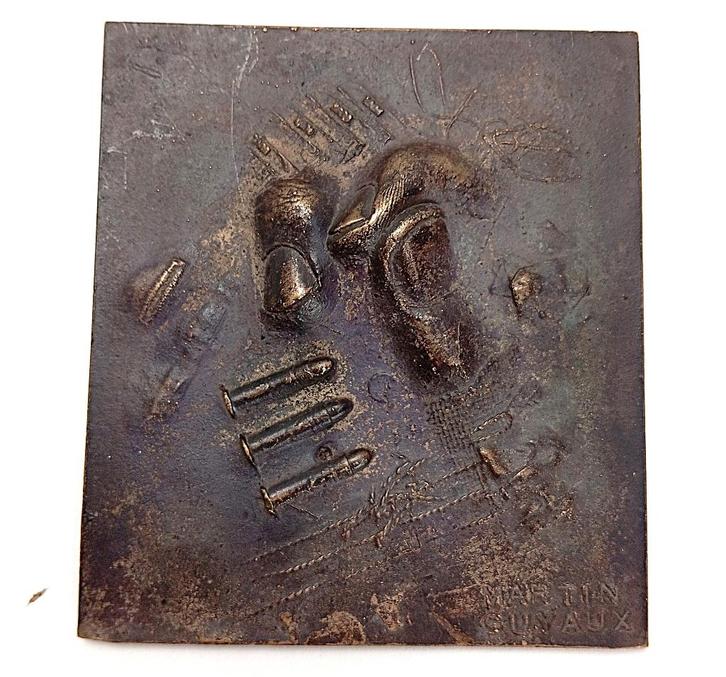 MARTIN GUYAUX enig BRONS ZELDZAAM beeld, Antiek en Kunst, Antiek | Brons en Koper, Brons, Ophalen of Verzenden