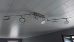 Spot plafond (6 lampes led) couleur chrome., Enlèvement, Comme neuf, LED