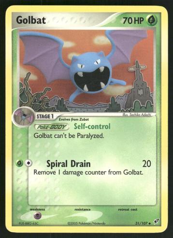 Golbat 31/107 - Deoxys (NM) beschikbaar voor biedingen