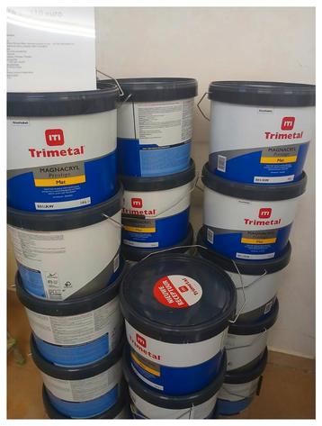 Peinture Trimetal magnacryl prestige mat 10L beschikbaar voor biedingen