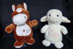 handpop paard en schaap Best Friends Nicotoy, Kinderen en Baby's, Ophalen of Verzenden, Gebruikt, Paard
