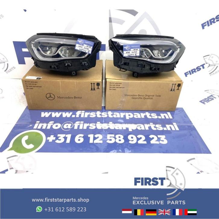 H247 GLA 2021 KOPLAMP SET LINKS + RECHTS origineel Mercedes, Auto-onderdelen, Verlichting, Mercedes-Benz, Gebruikt, Ophalen of Verzenden