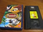 BAMBI edition speciale VHS DISNEY, Tekenfilm, Alle leeftijden, Ophalen of Verzenden, Zo goed als nieuw