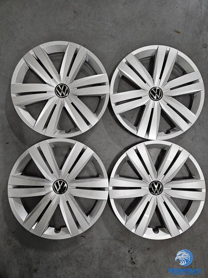 ORIGINELE VW Touran Caddy Tiguan wieldoppen 16 Inch, Auto diversen, Wieldoppen, Gebruikt, Ophalen of Verzenden