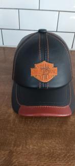 lederen pet, Overige typen, Harley Davidson, Nieuw zonder kaartje, Heren