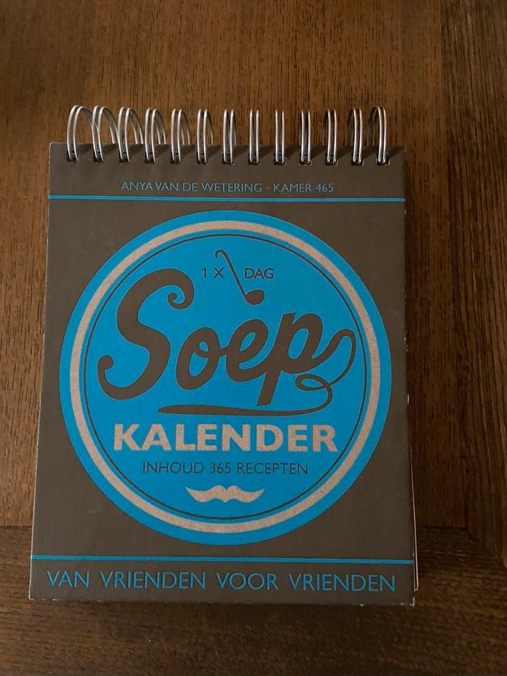 A. van der Wetering - Soepkalender, Boeken, Kookboeken, Ophalen of Verzenden