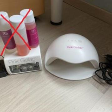 Pink Gellac lampen, Enlèvement ou Envoi, Comme neuf, Soin des mains et des pieds