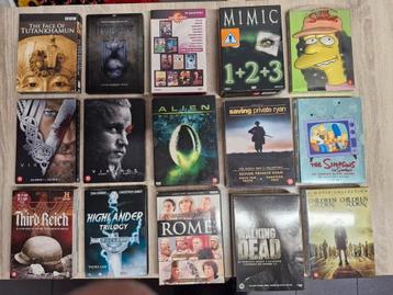 dvd´s opruiming/ontspullen  beschikbaar voor biedingen