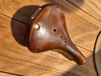 Gusti vintage Leder fietszadel, Fietsen en Brommers, Fietsonderdelen, Ophalen of Verzenden, Nieuw