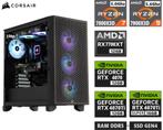 Pc gaming AMD Ryzen 9 7900X3D - Geforce RTX 4070 12GB - 16GB, Informatique & Logiciels, Avec carte vidéo, 32 GB, 4Gamer, SSD