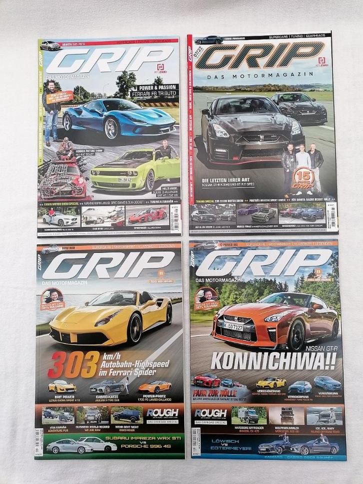 Tijdschriften GRIP Das Motormagazin, Boeken, Auto's | Folders en Tijdschriften, Zo goed als nieuw, Ophalen of Verzenden
