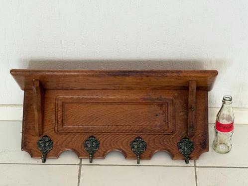 Antieke Eiken Kapstok met Plank, Antiek en Kunst, Curiosa en Brocante, Ophalen