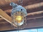industriële hanglampen, Huis en Inrichting, Lampen | Hanglampen, Ophalen, Gebruikt, Glas, Industriële