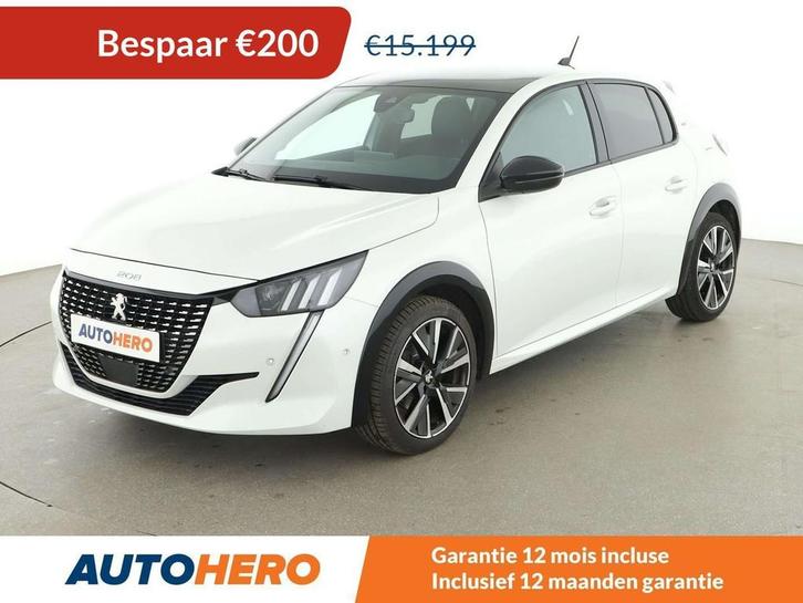 Peugeot 208 1.2 PureTech GT (année de construction 2022), Autos, Peugeot, Achat, Caméra 360°, ABS, Caméra de recul, Airbags, Air conditionné