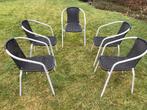 Tuinstoelen., Jardin & Terrasse, Chaises de jardin, Enlèvement, Utilisé, Synthétique, Empilable